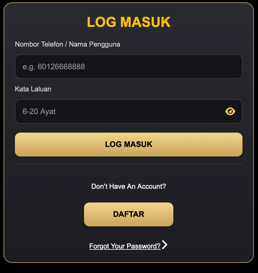 Login 